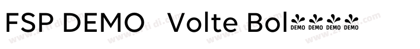 FSP DEMO   Volte Bol字体转换